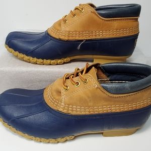 L.L.Bean women low ankle booties gumshoes size 9N